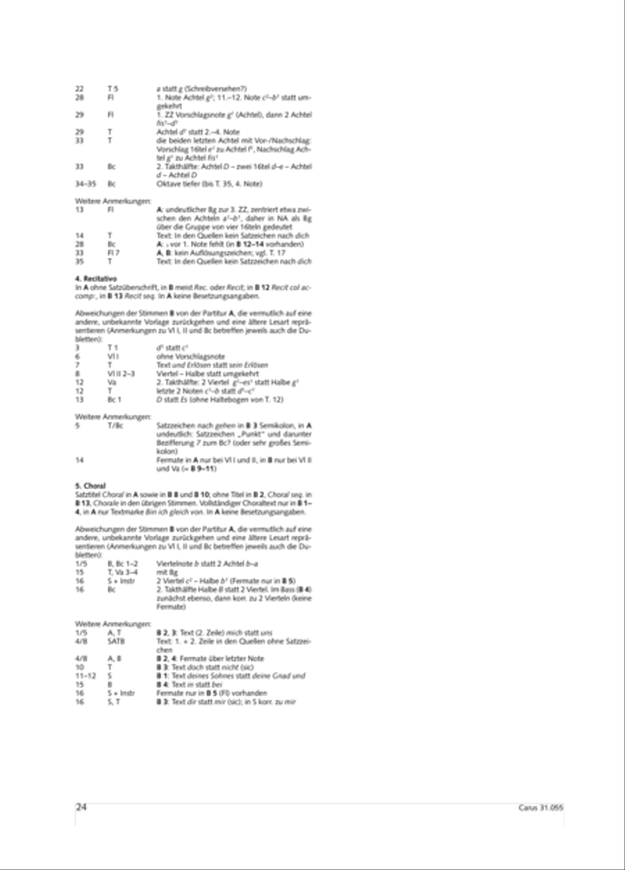 A feeble soul, a slave of sin (Ich armer Mensch, ich Sundenknecht) 4-Part scores gallery preview page 24