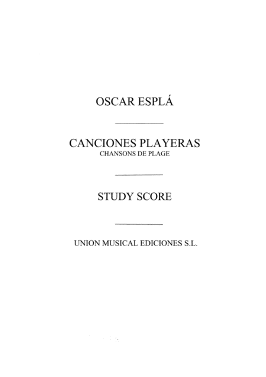 Canciones Playeras