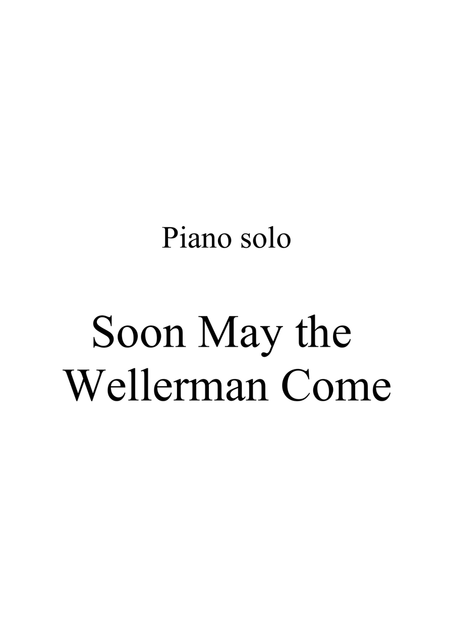 Soon May the Wellerman Come - Sea Shanty - advanced piano solo Piano Solo scores gallery preview page 1