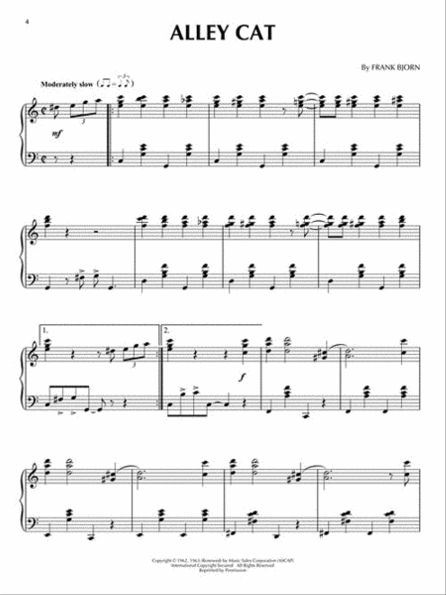 Great Instrumentals Great Instrumentals Piano Solo scores gallery preview page 3
