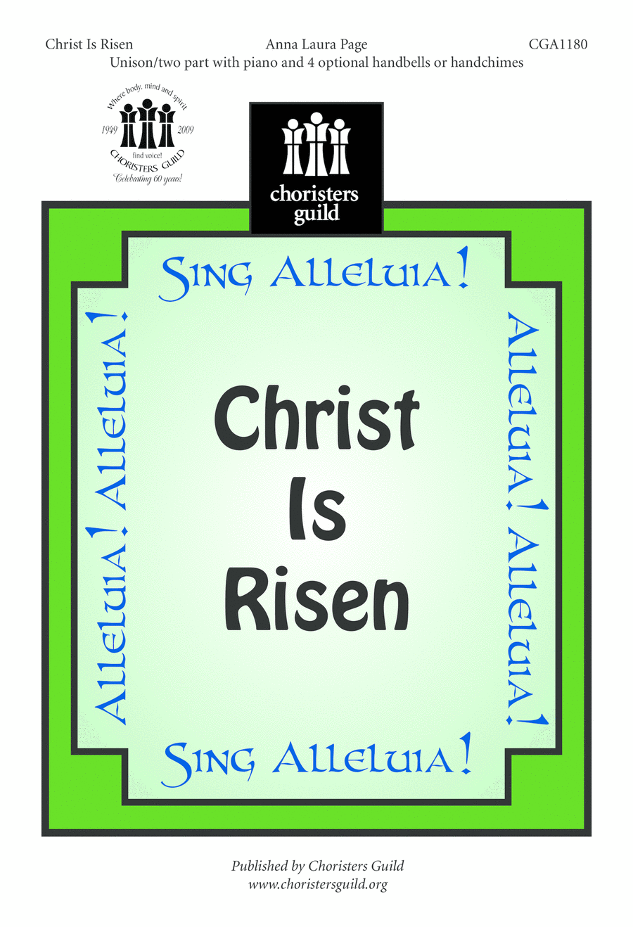 Christ is Risen Choir scores gallery preview page 1