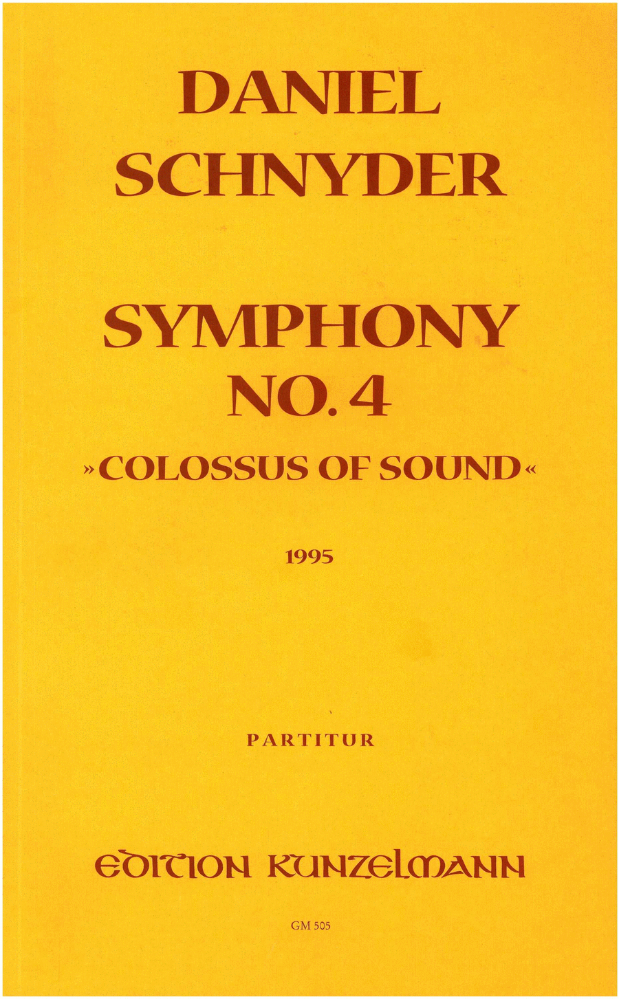 Symphony no. 4 