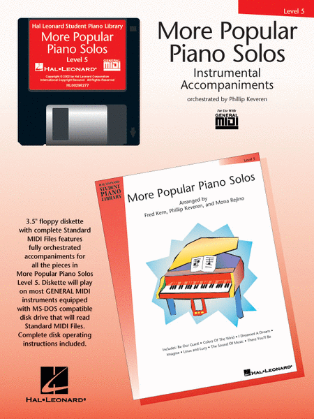 More Popular Piano Solos - Level 5 - GM Disk