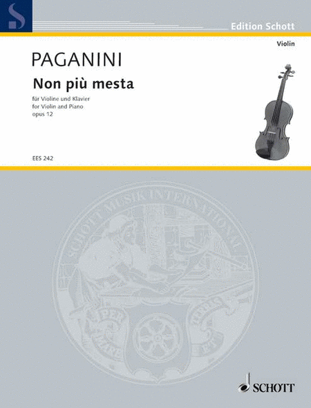 Paganini Non Piu Mesta Op12 Vl