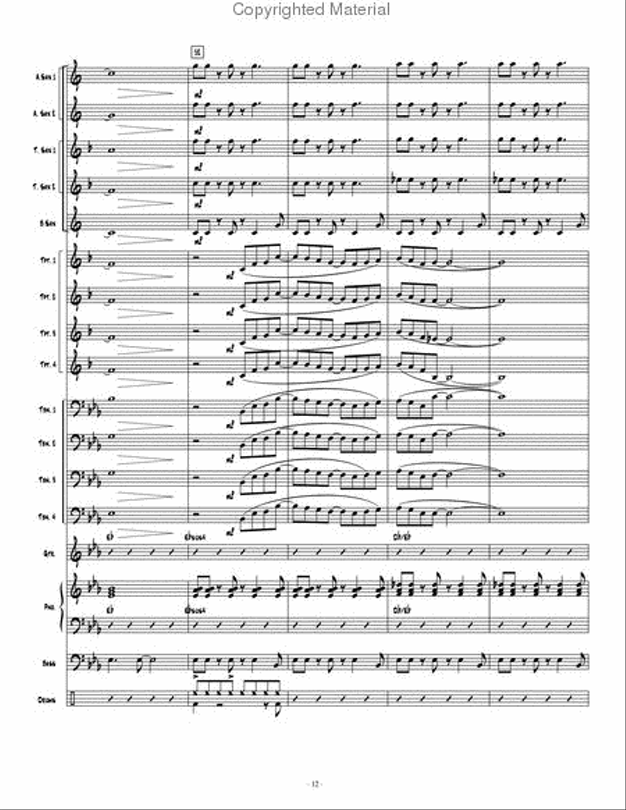 City Lights Jazz Ensemble scores gallery preview page 13