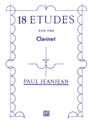 Book cover for 18 Etudes
