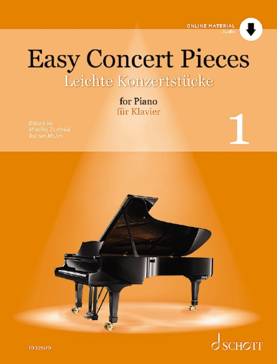 Easy Concert Pieces Piano Solo scores gallery preview page 1