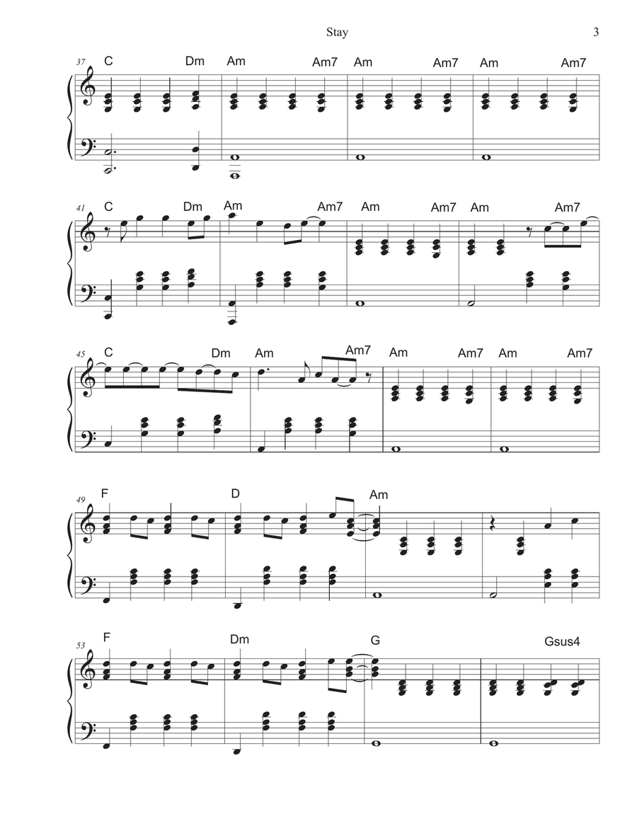 Stay Harp scores gallery preview page 3