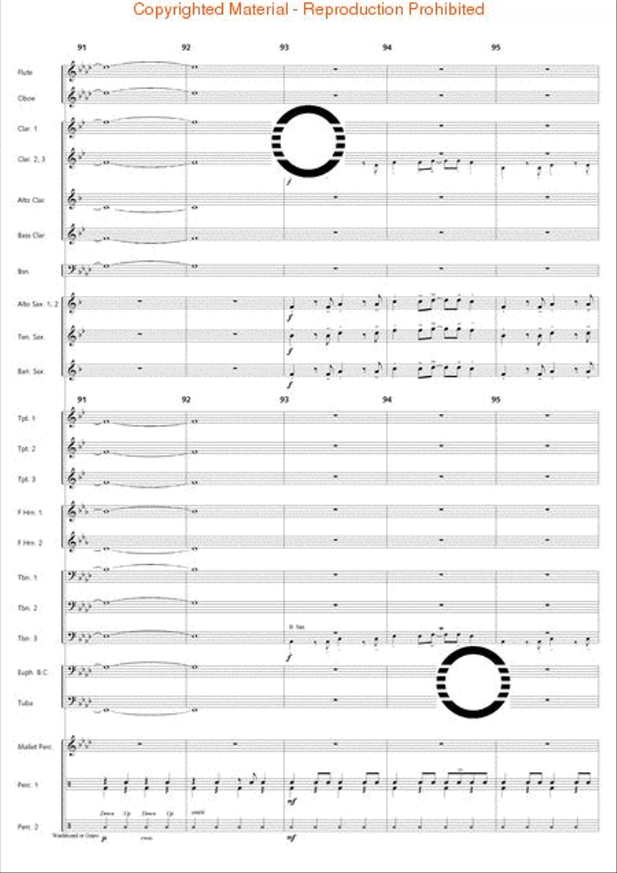 Holiday Jambalaya Holiday Jambalaya Concert Band scores gallery preview page 20