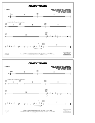 Crazy Train - Cymbals