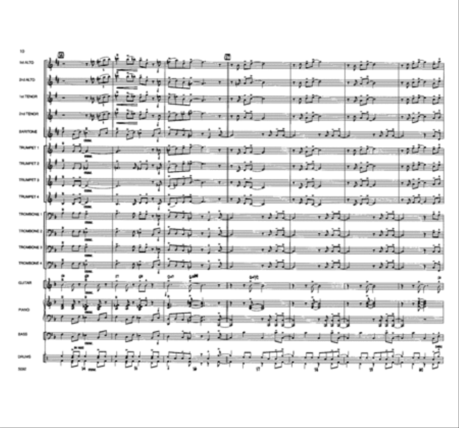 O Christmas Tree O Christmas Tree Jazz Ensemble scores gallery preview page 9