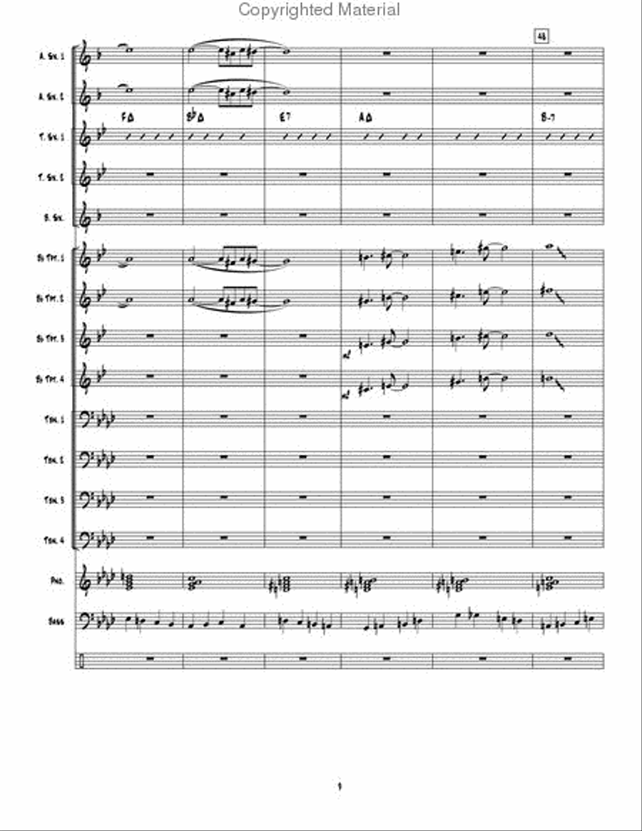 All Things Frank Jazz Ensemble scores gallery preview page 10