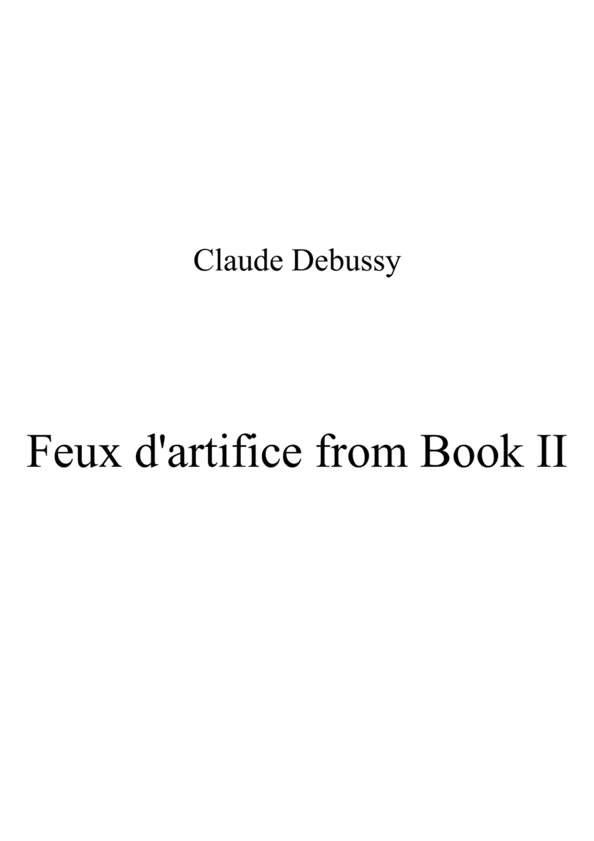 Feux d'artifice from Book II