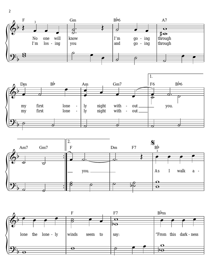 Sukiyaki Voice scores gallery preview page 2