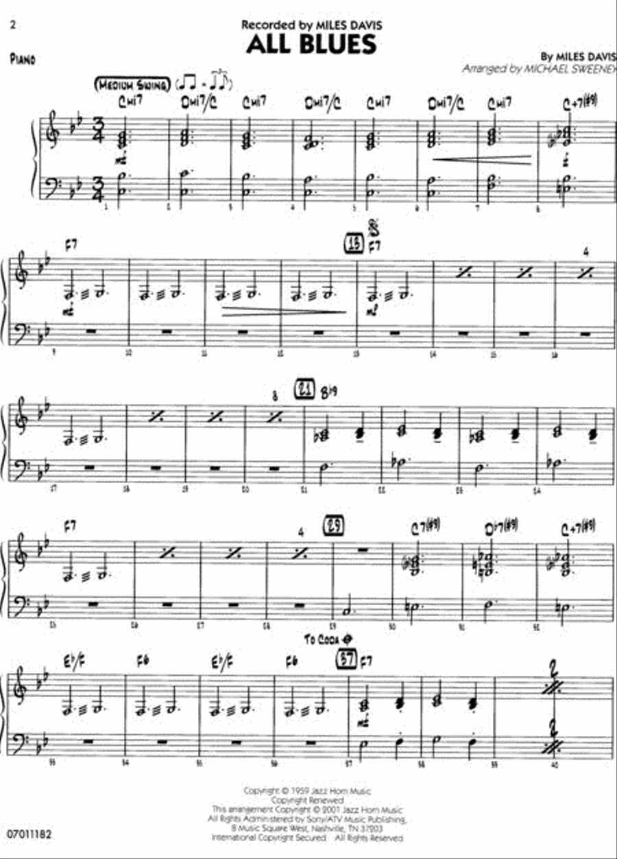 The Best of Easy Jazz – Piano Jazz Ensemble scores gallery preview page 3