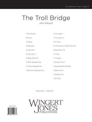 The Troll Bridge - Full Score