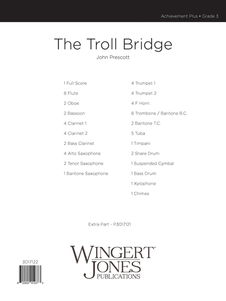 The Troll Bridge - Full Score image number null