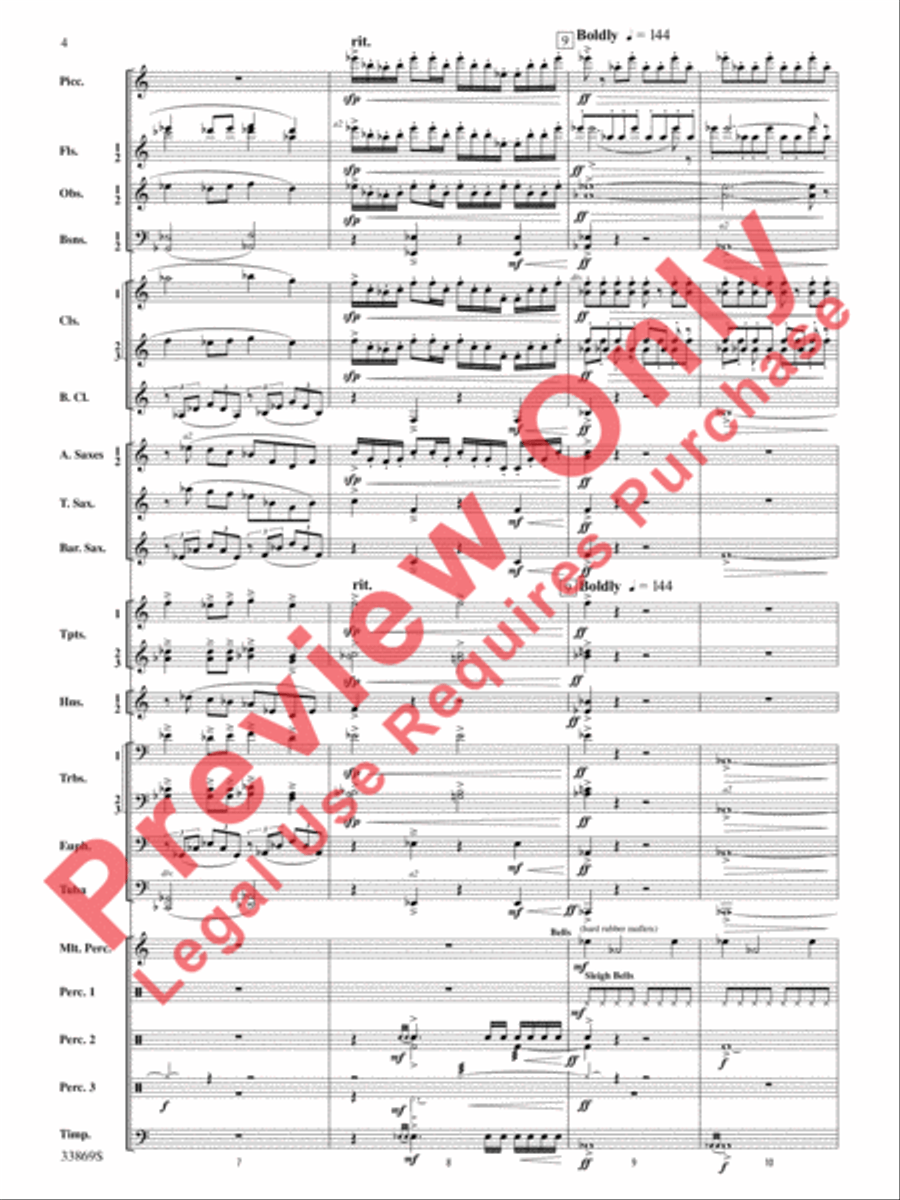 Mt. Everest Concert Band scores gallery preview page 5