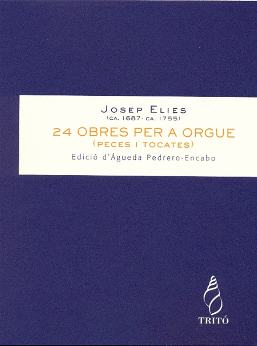 24 obres per a orgue (peces i tocates)