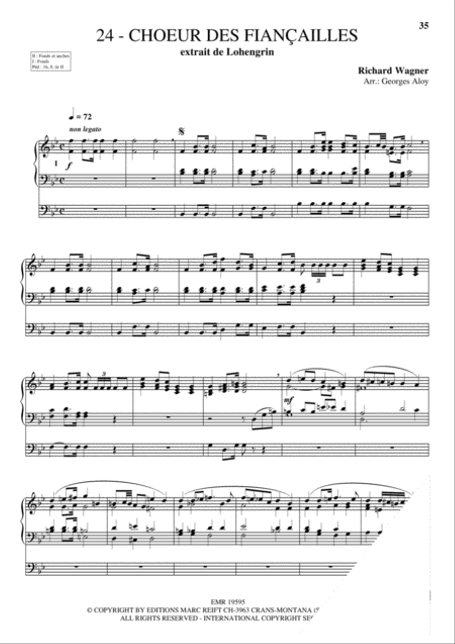 24 Pieces celebres Volume 2 Organ scores gallery preview page 15