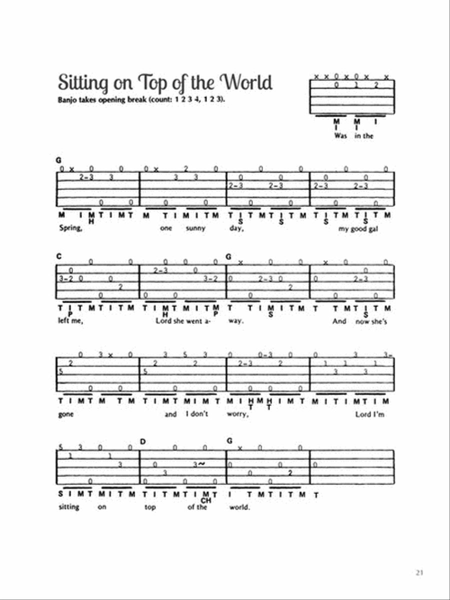 Bluegrass Banjo Banjo scores gallery preview page 16