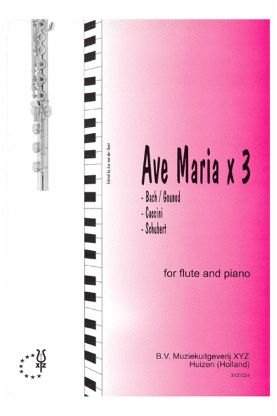 3 Ave Marias Flute Solo scores gallery preview page 1