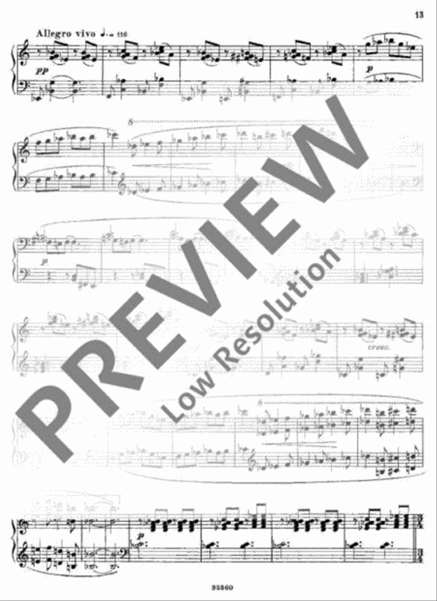 Seereise Seereise Piano Solo scores gallery preview page 14