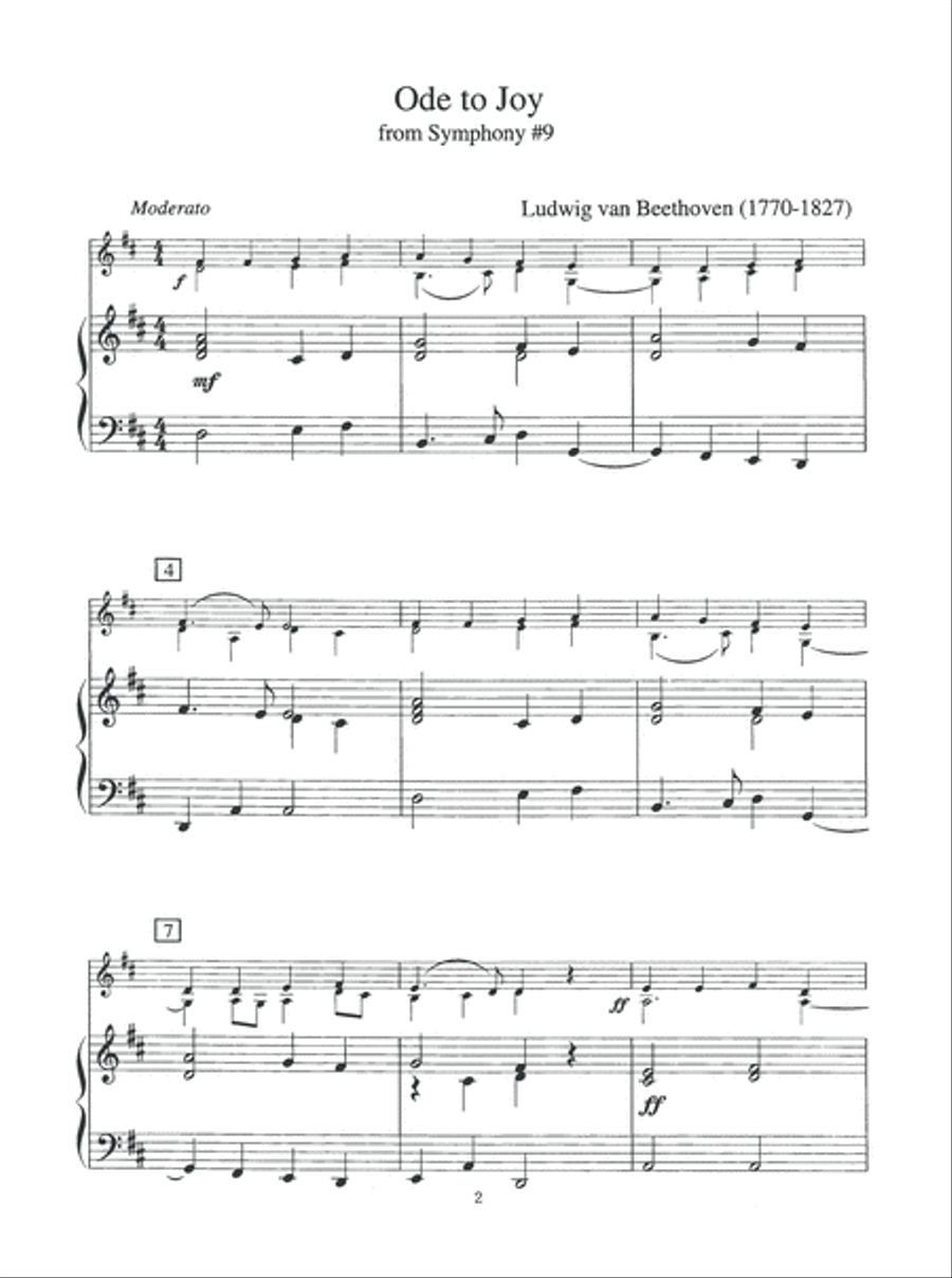 Easy Classics for Violin - With Piano Accompaniment Violin Solo scores gallery preview page 3
