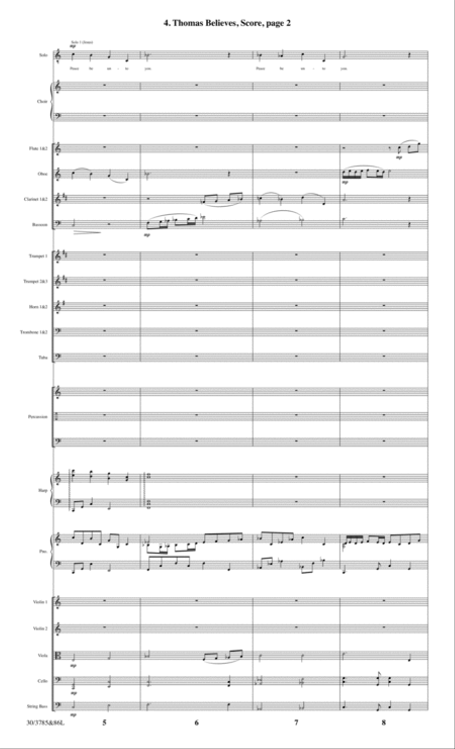 Once Upon a Morning - Full Score Choir scores gallery preview page 20