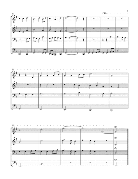 Away in a Manger (Brass Quartet) image number null