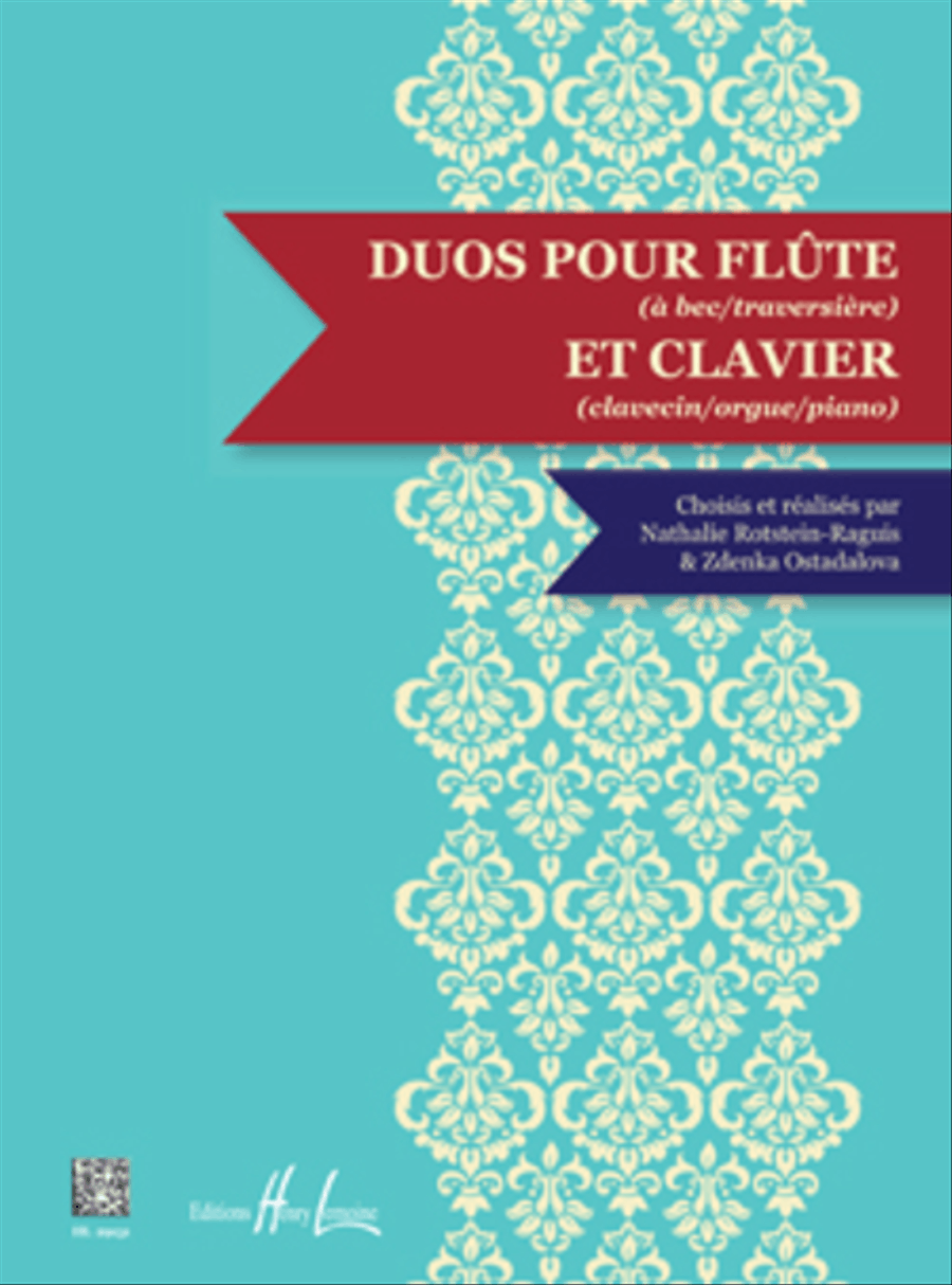 Duos pour flute et clavier Flute scores gallery preview page 1