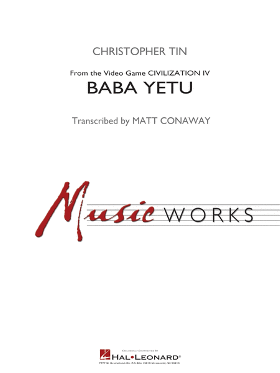 Baba Yetu (from Sid Meier's Civilization IV) Concert Band scores gallery preview page 1