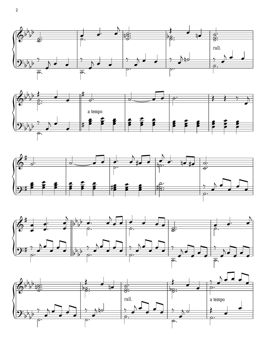 A Heart Full Of Love Piano Solo scores gallery preview page 2