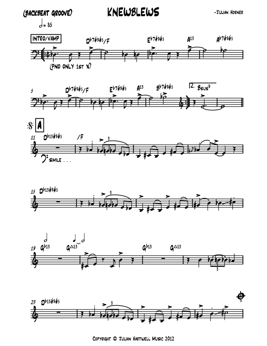 Knewblews Piano scores gallery preview page 1