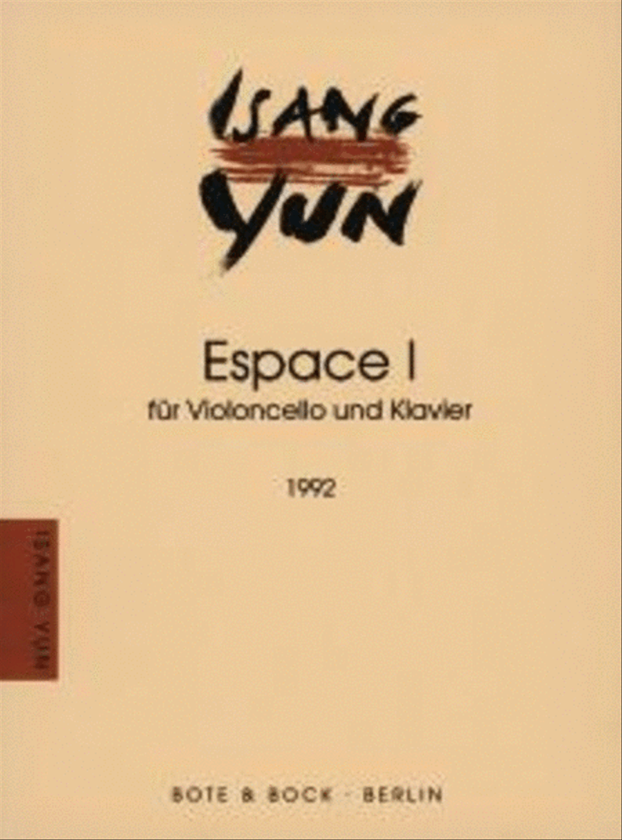 Espace I Piano Accompaniment scores gallery preview page 1