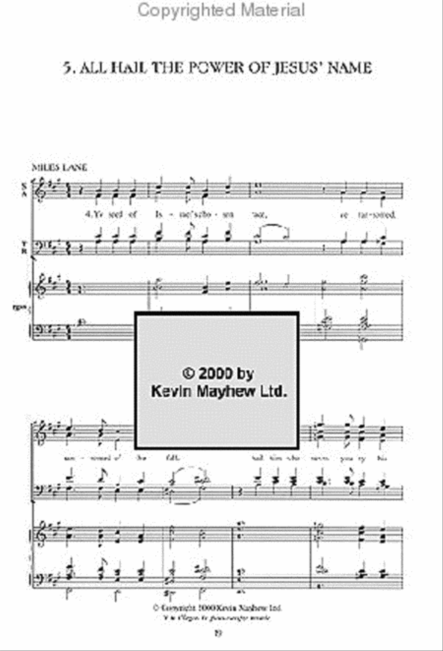 Grand Endings - Mixed Voices 4-Part scores gallery preview page 3