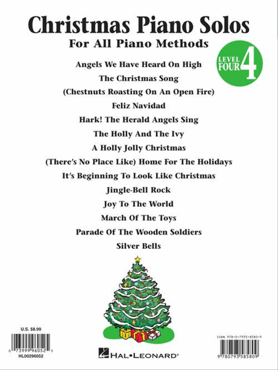 Christmas Piano Solos – Level 4 Piano Method scores gallery preview page 6
