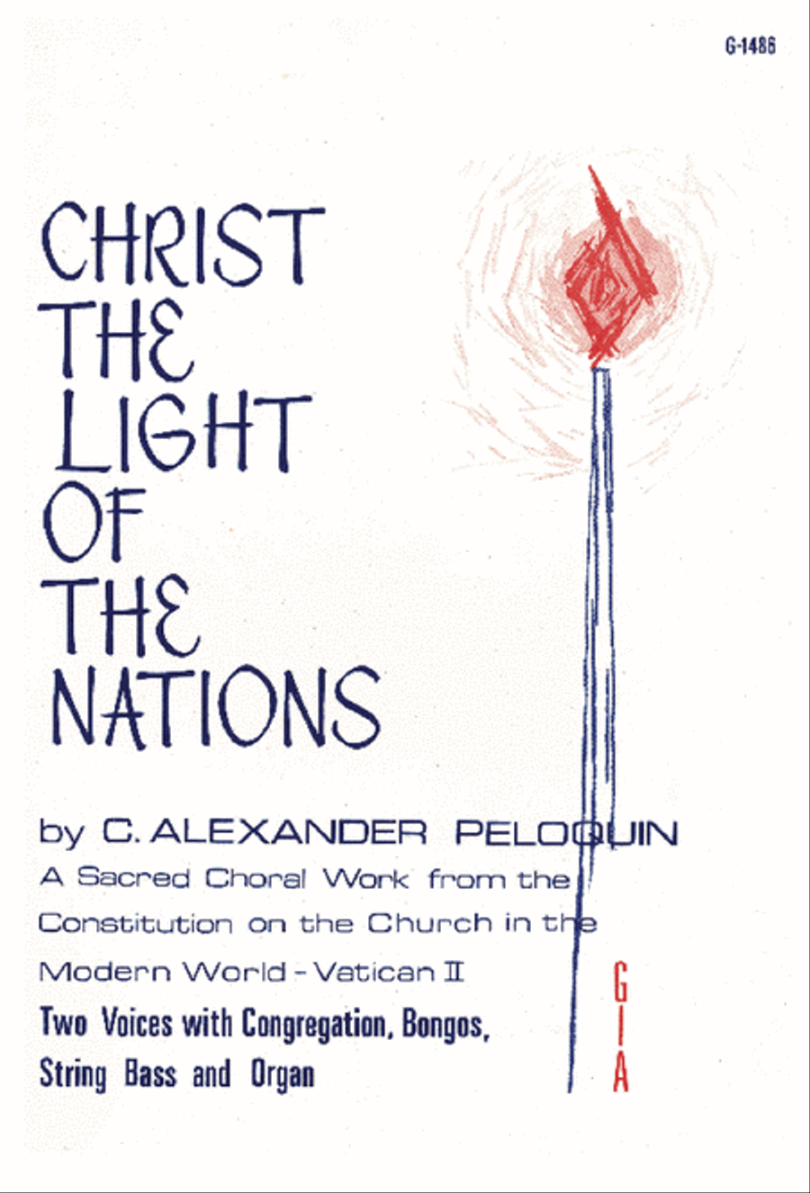 Christ, the Light of the Nations 2-Part scores gallery preview page 1