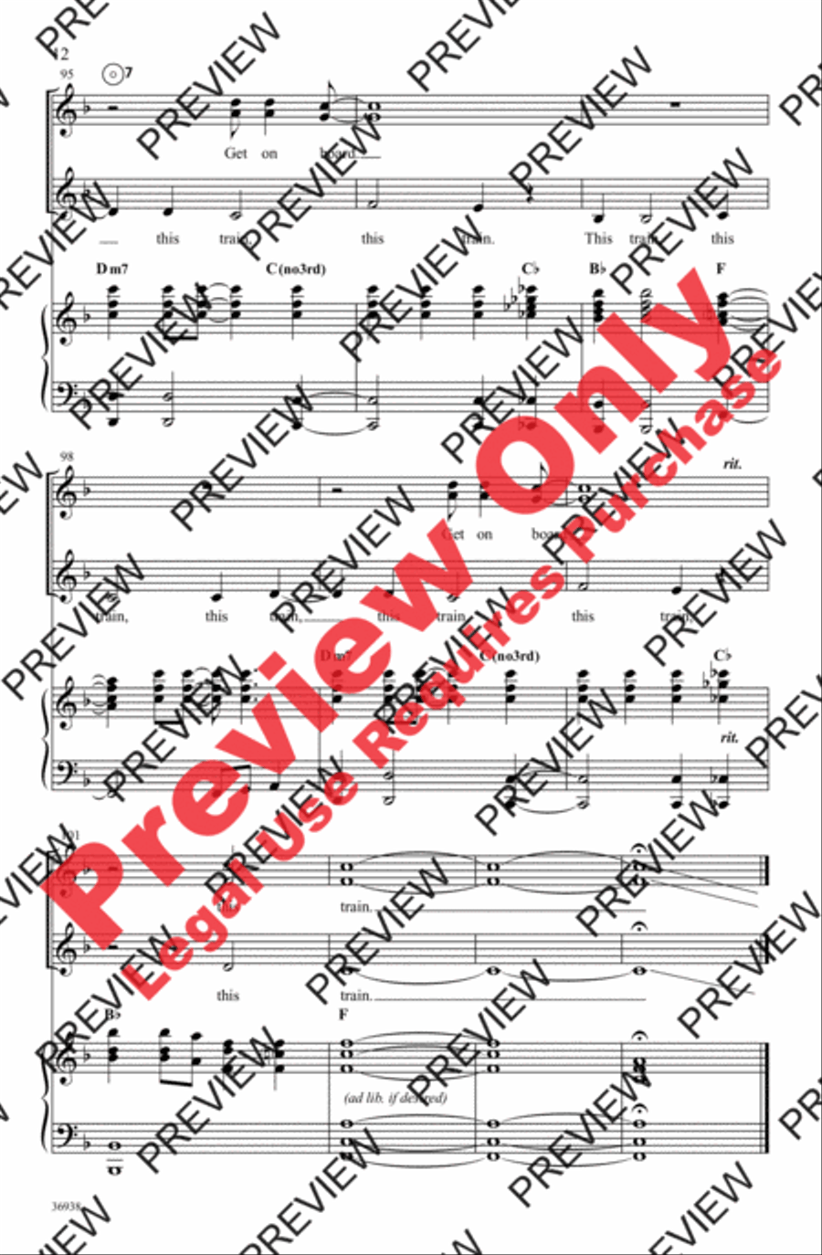 People Get Ready Women's Choir scores gallery preview page 12