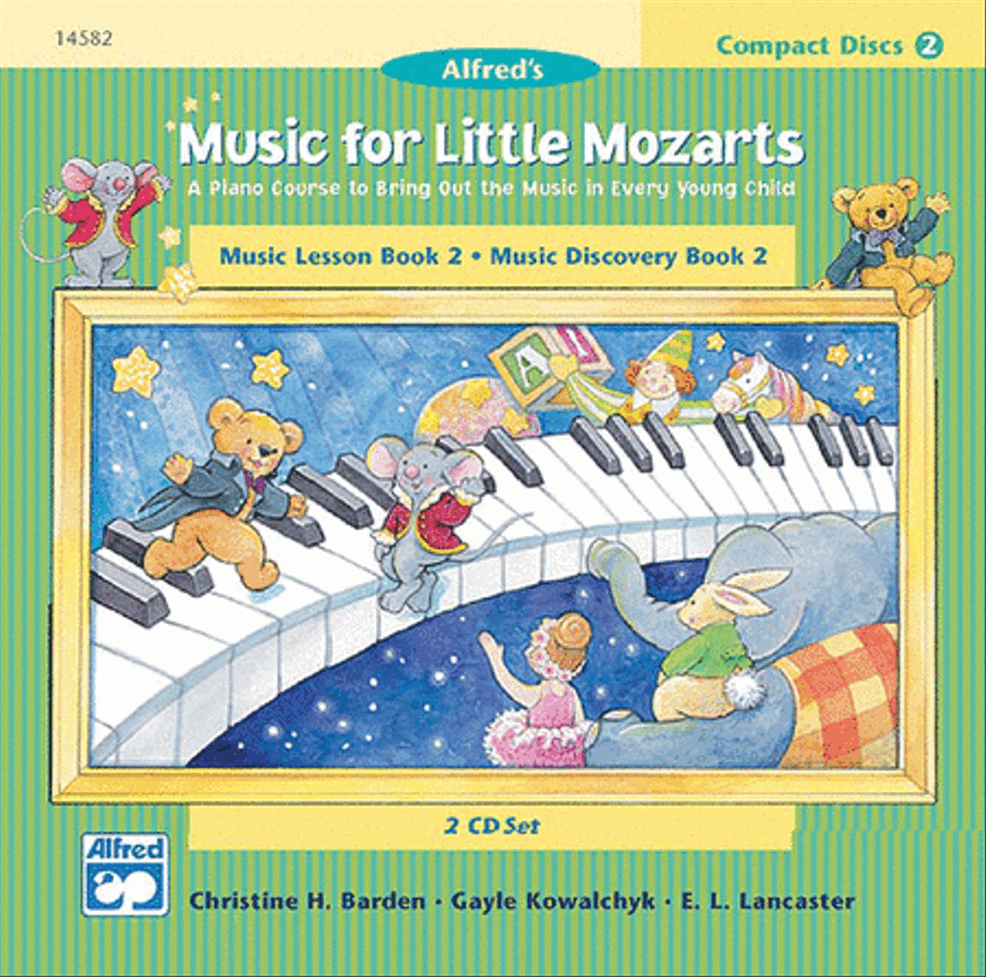 Music for Little Mozarts - Book 2 (CDs) Piano Method scores gallery preview page 1