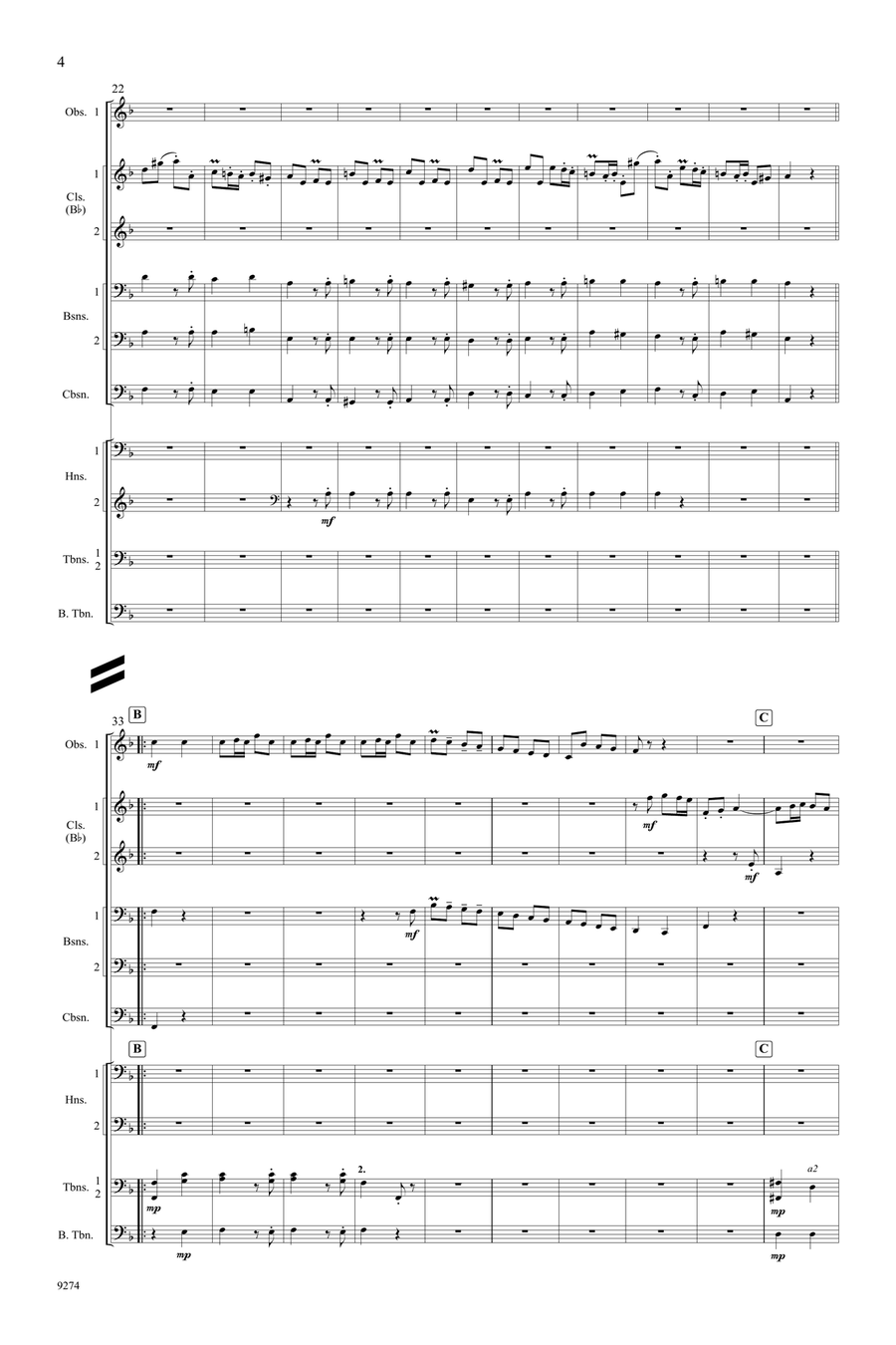 Five Sonatas (Downloadable Additional Full Score) Score scores gallery preview page 6