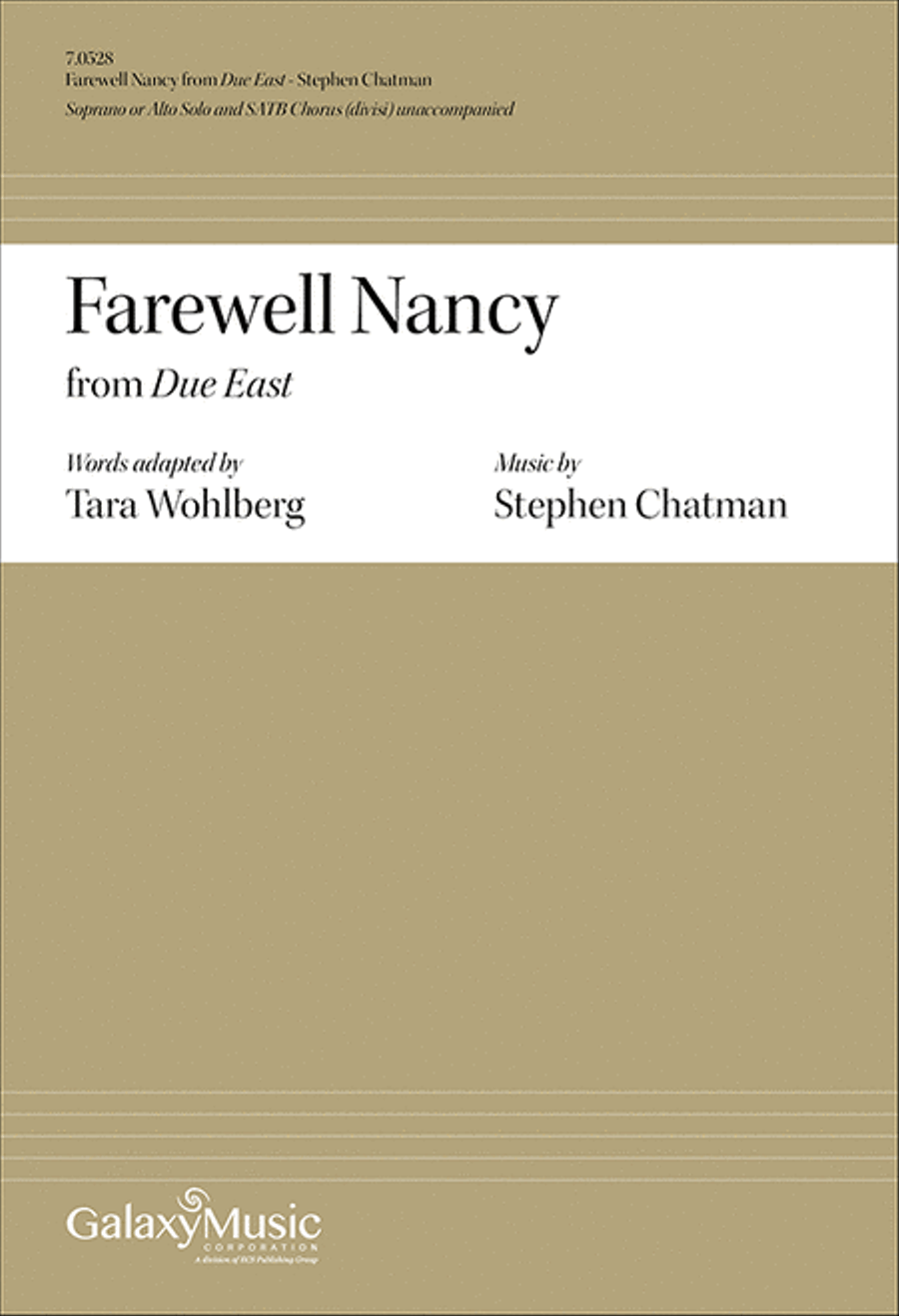 Due East: 3. Farewell Nancy Divisi scores gallery preview page 1