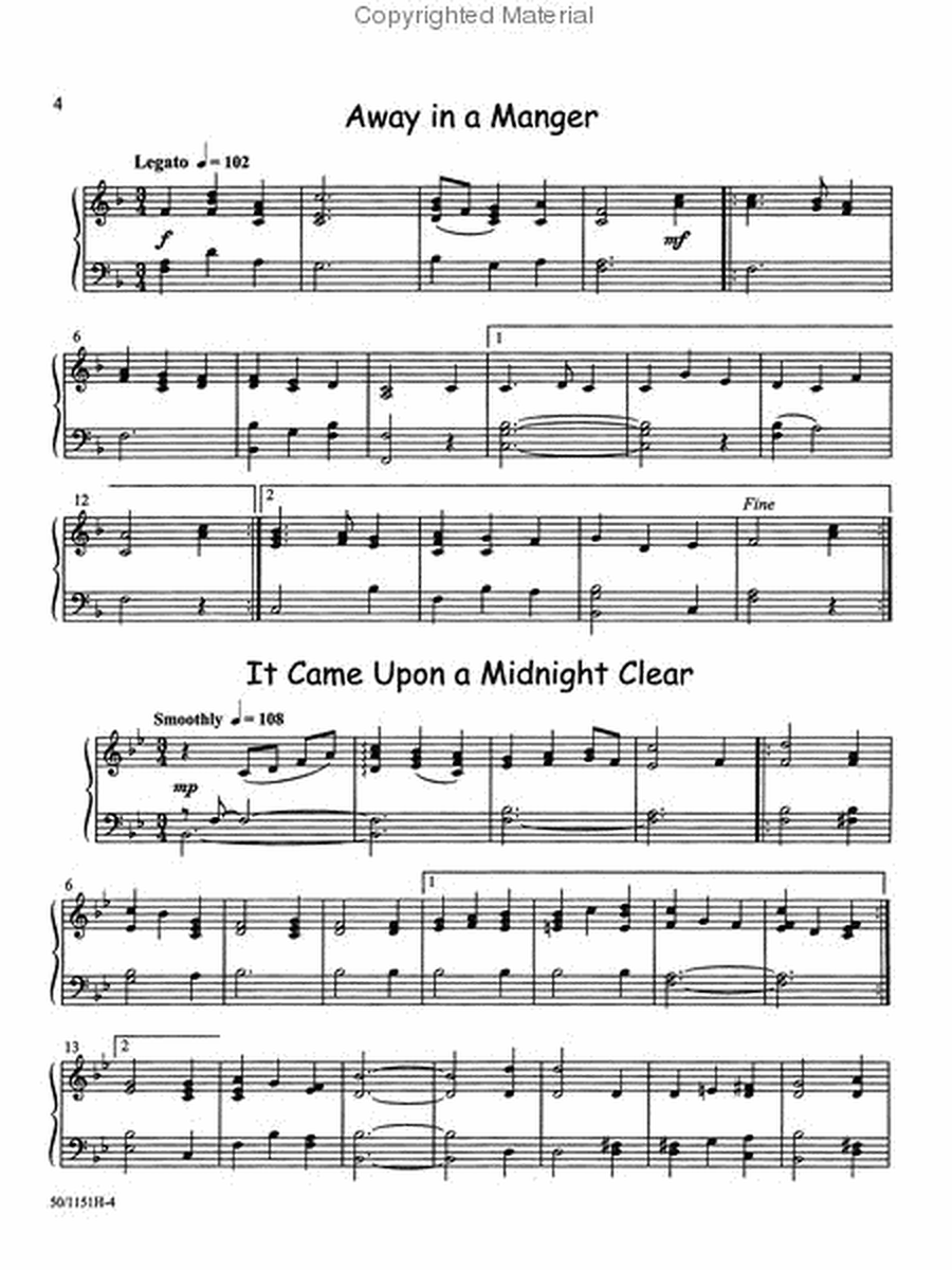 Songs of the Season - Piano Accompaniment image number null