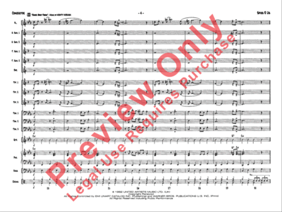 Spies R Us Jazz Ensemble scores gallery preview page 8