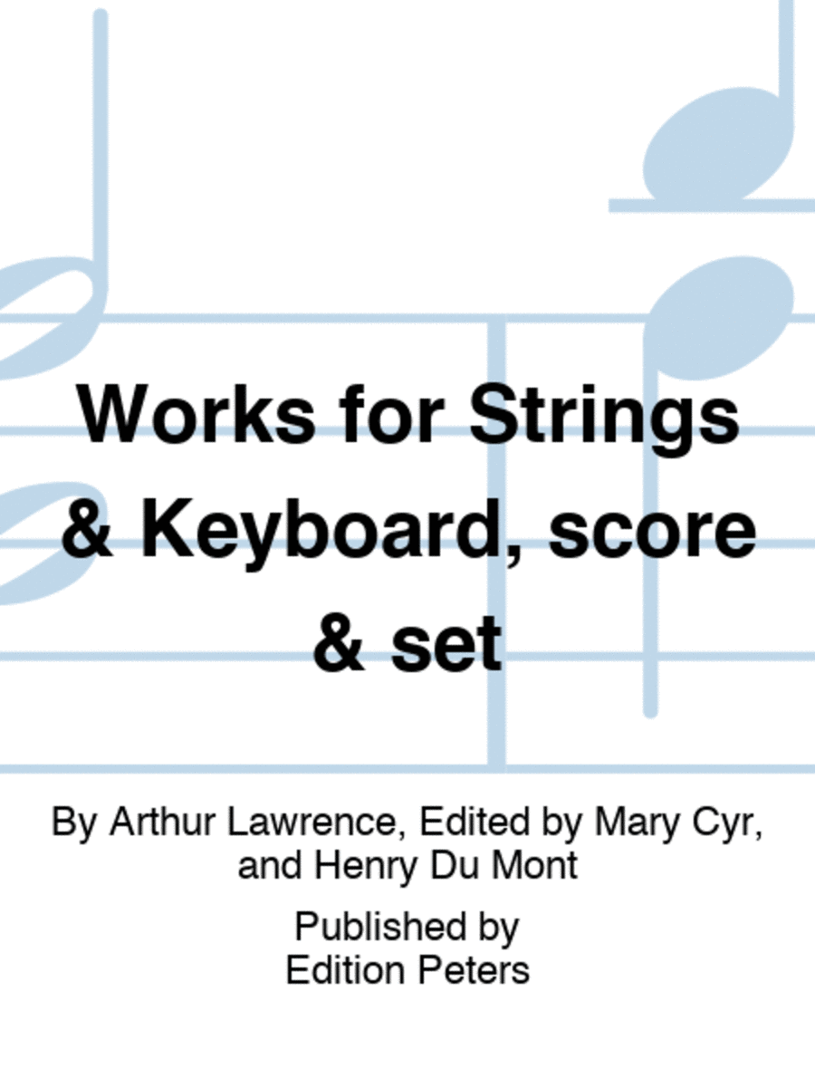 Works for Strings & Keyboard, score & set