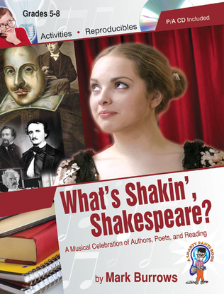 Book cover for What's Shakin', Shakespeare?