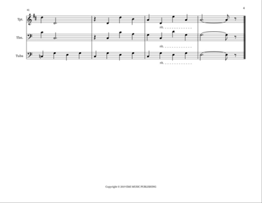 I Want An Old Fashioned Christmas Small Ensemble scores gallery preview page 4