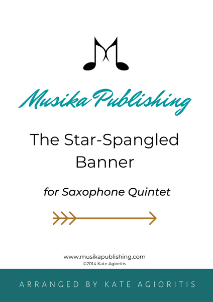 The Star-Spangled Banner - for Saxophone Quintet image number null