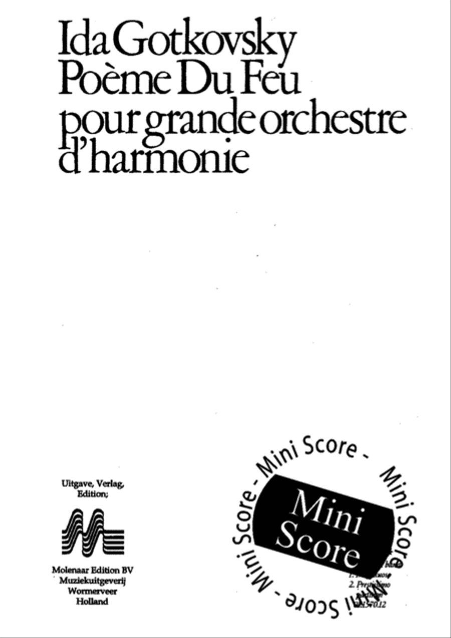 Poeme du Feu Concert Band scores gallery preview page 3