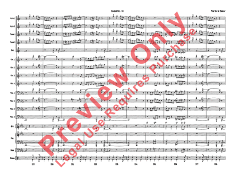 The Joy of Cookin' Jazz Ensemble scores gallery preview page 27